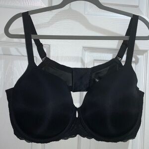 Torrid Sexy Tee Shirt bra Sz 44DDD underwire lace black